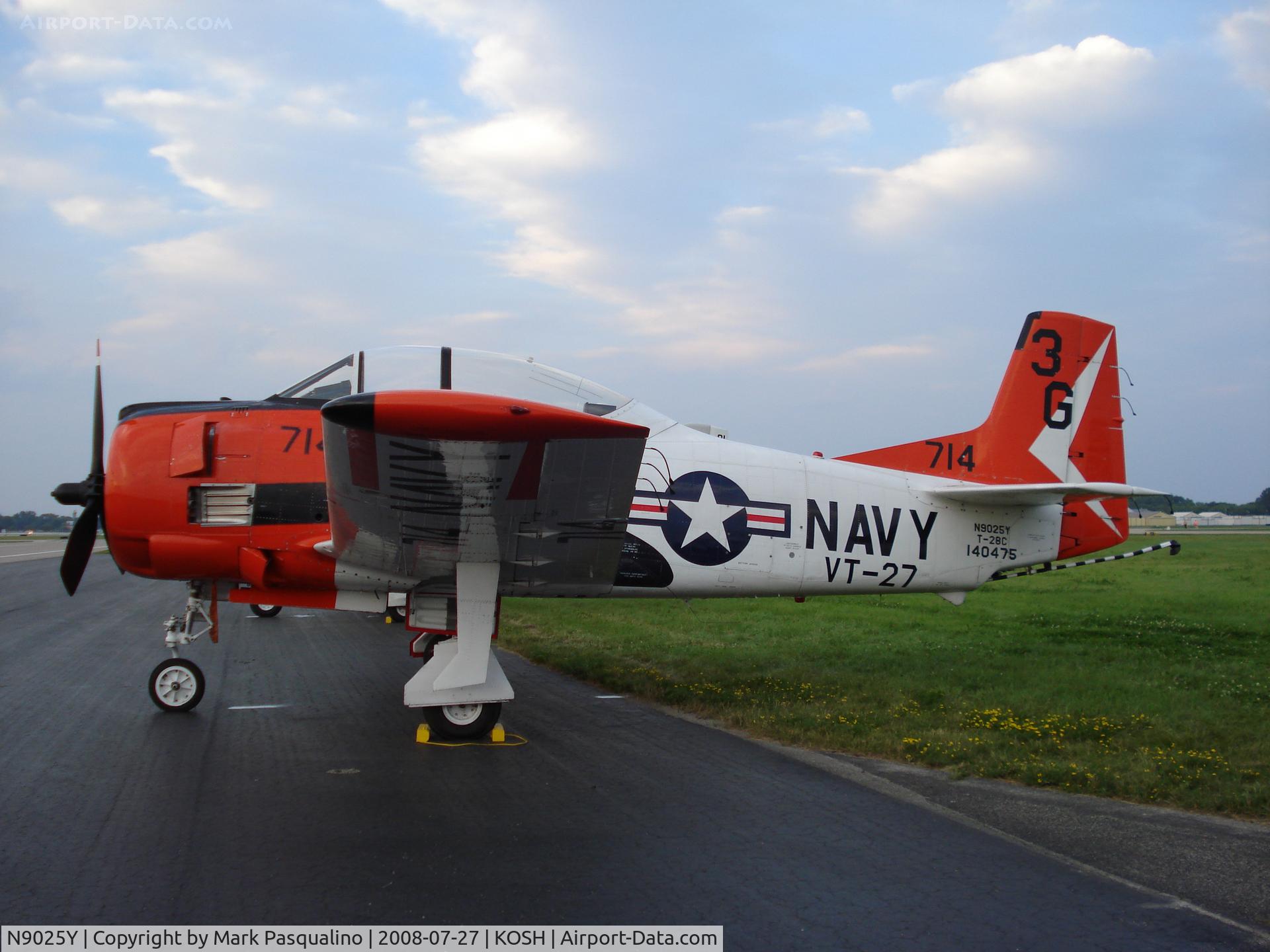 N9025Y, 1956 North American T-28C Trojan C/N 226-152, North American T-28C