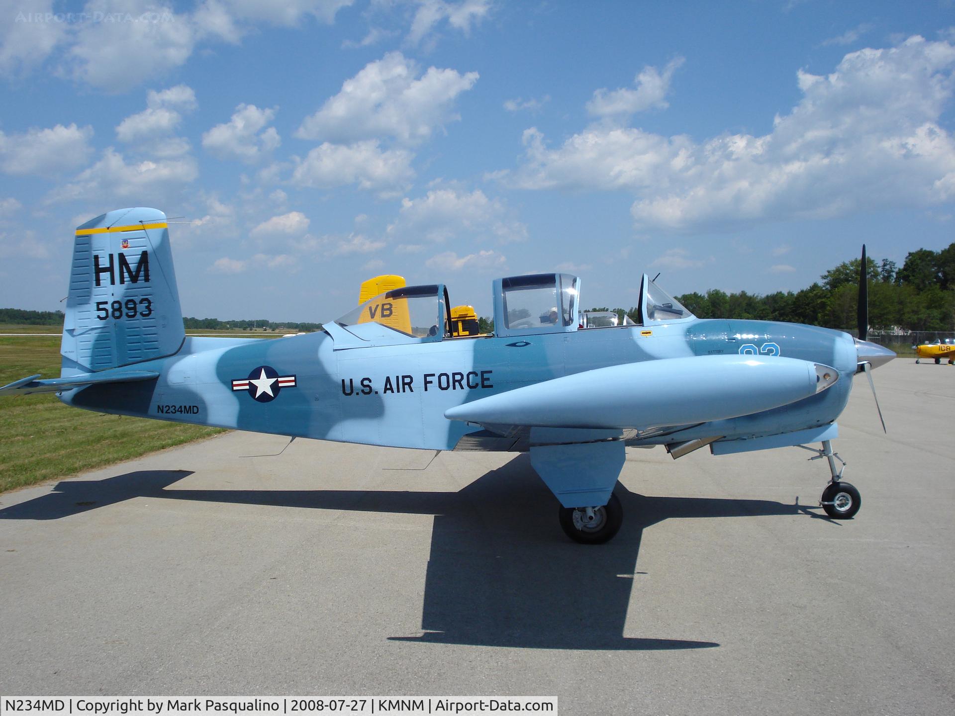 N234MD, 1958 Beech (Fuji) T-34A (B45) Mentor C/N FM-93, Beech T-34B