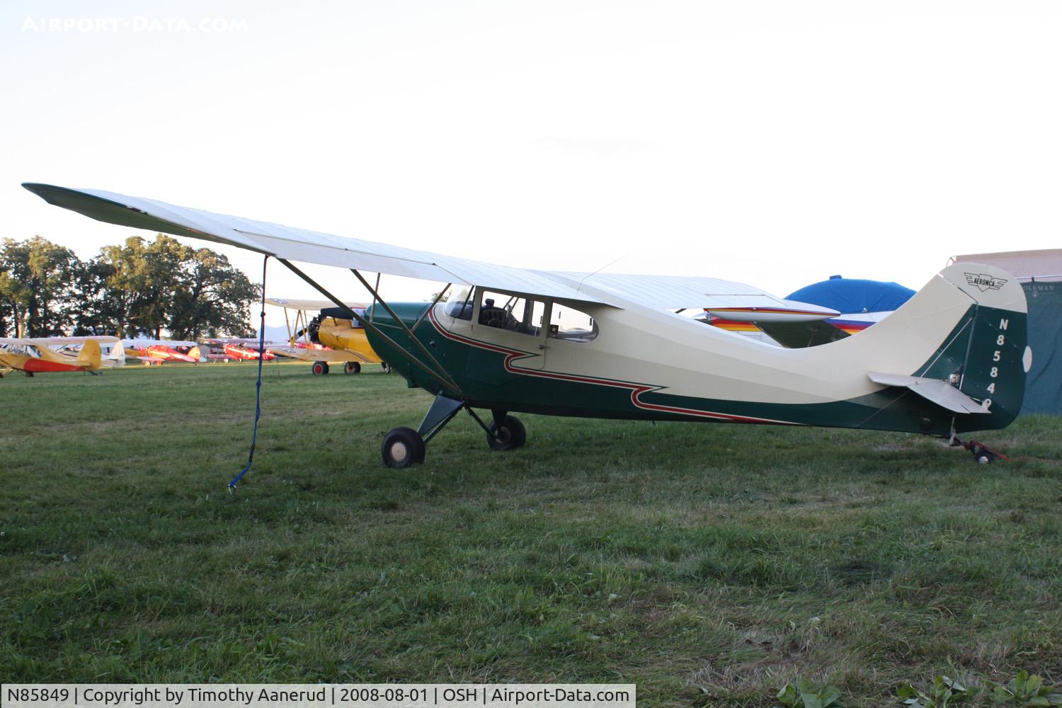 N85849, 1946 Aeronca 11AC Chief C/N 11AC-285, EAA AirVenture 2008