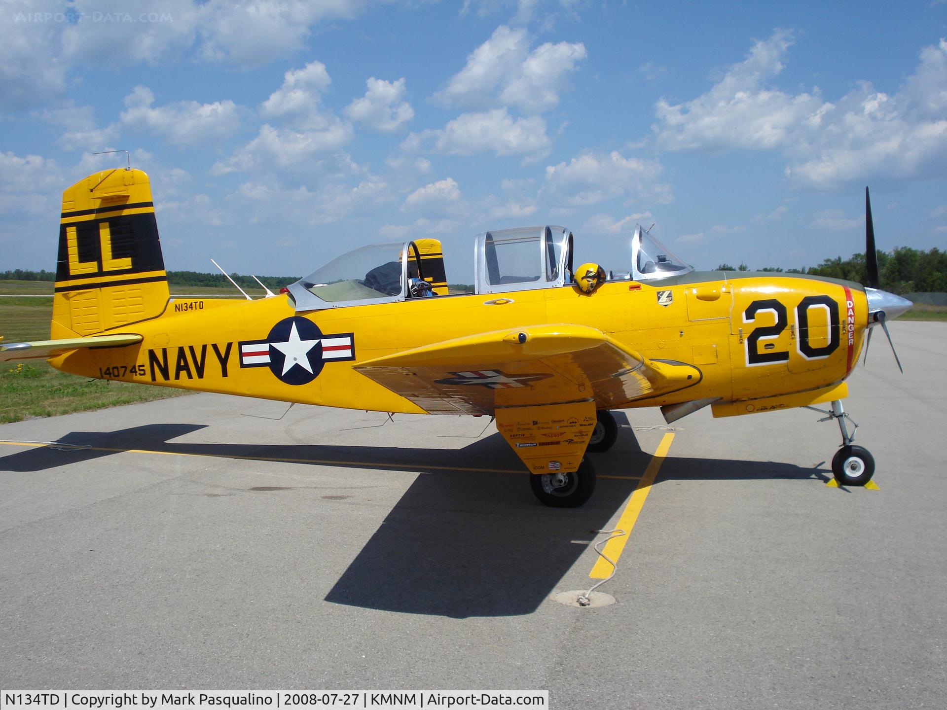 N134TD, Beech T-34B C/N BG-79, Beech T-34B