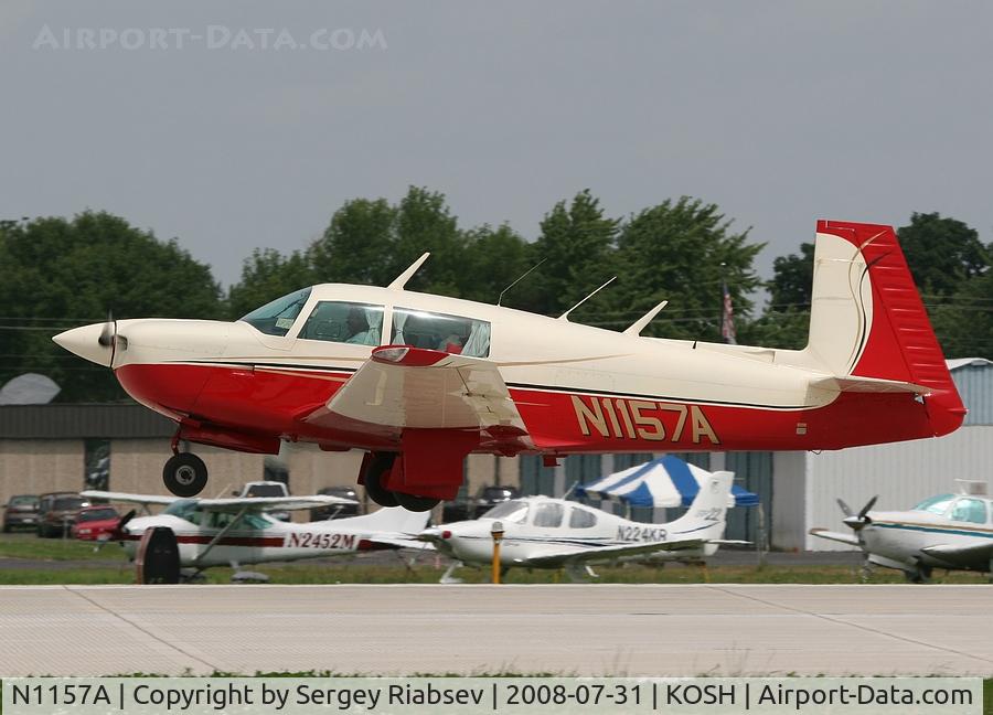 N1157A, 1982 Mooney M20J 201 C/N 24-1257, EAA AirVenture 2008