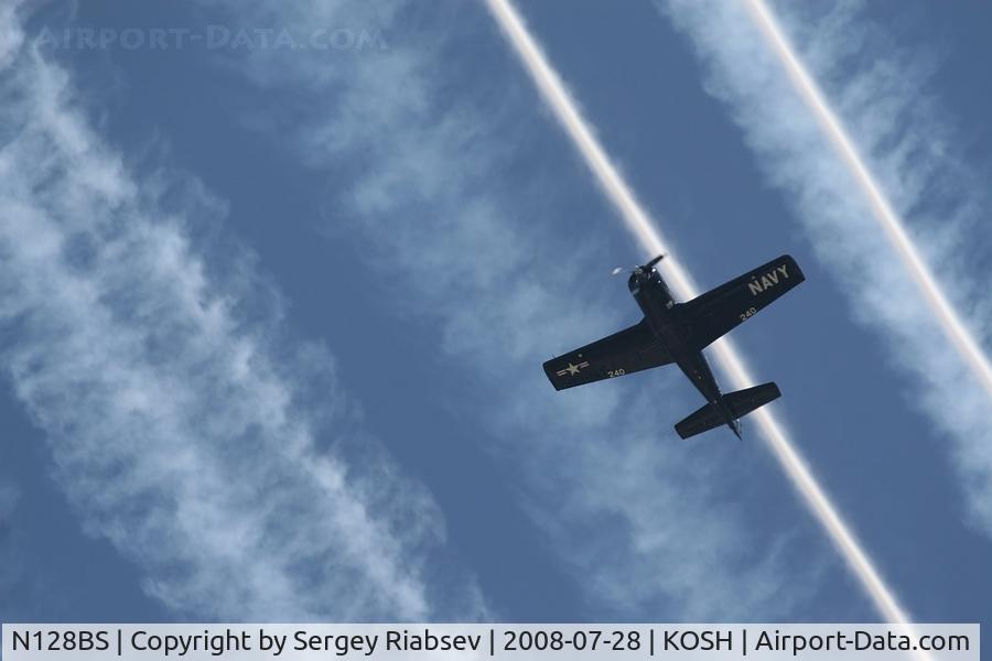 N128BS, 1955 North American T-28B Trojan C/N 200-311 (138240), EAA AirVenture 2008