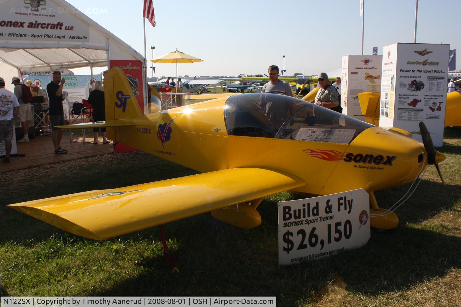 N122SX, Sonex Sonex ST C/N 0007, EAA AirVenture 2008
