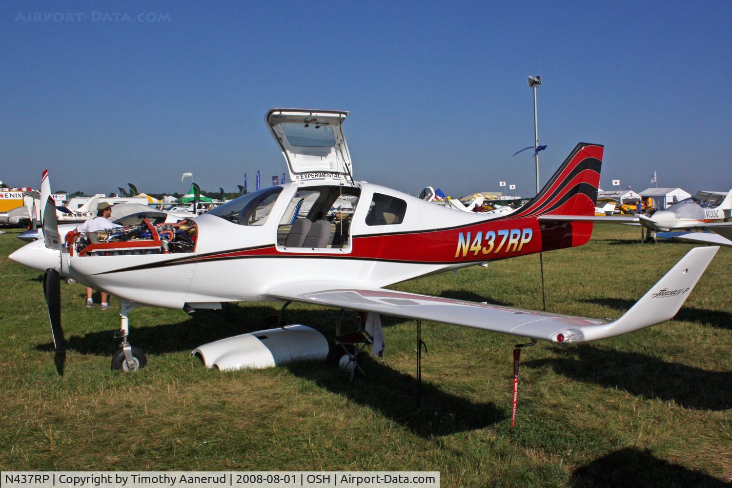 N437RP, 2008 Lancair IV-P C/N LIV-437, EAA AirVenture 2008