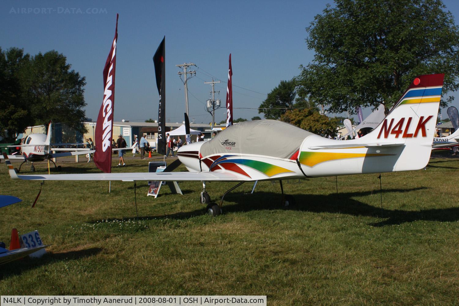 N4LK, 2006 Lancair IV-P C/N LIV-534, EAA AirVenture 2008
