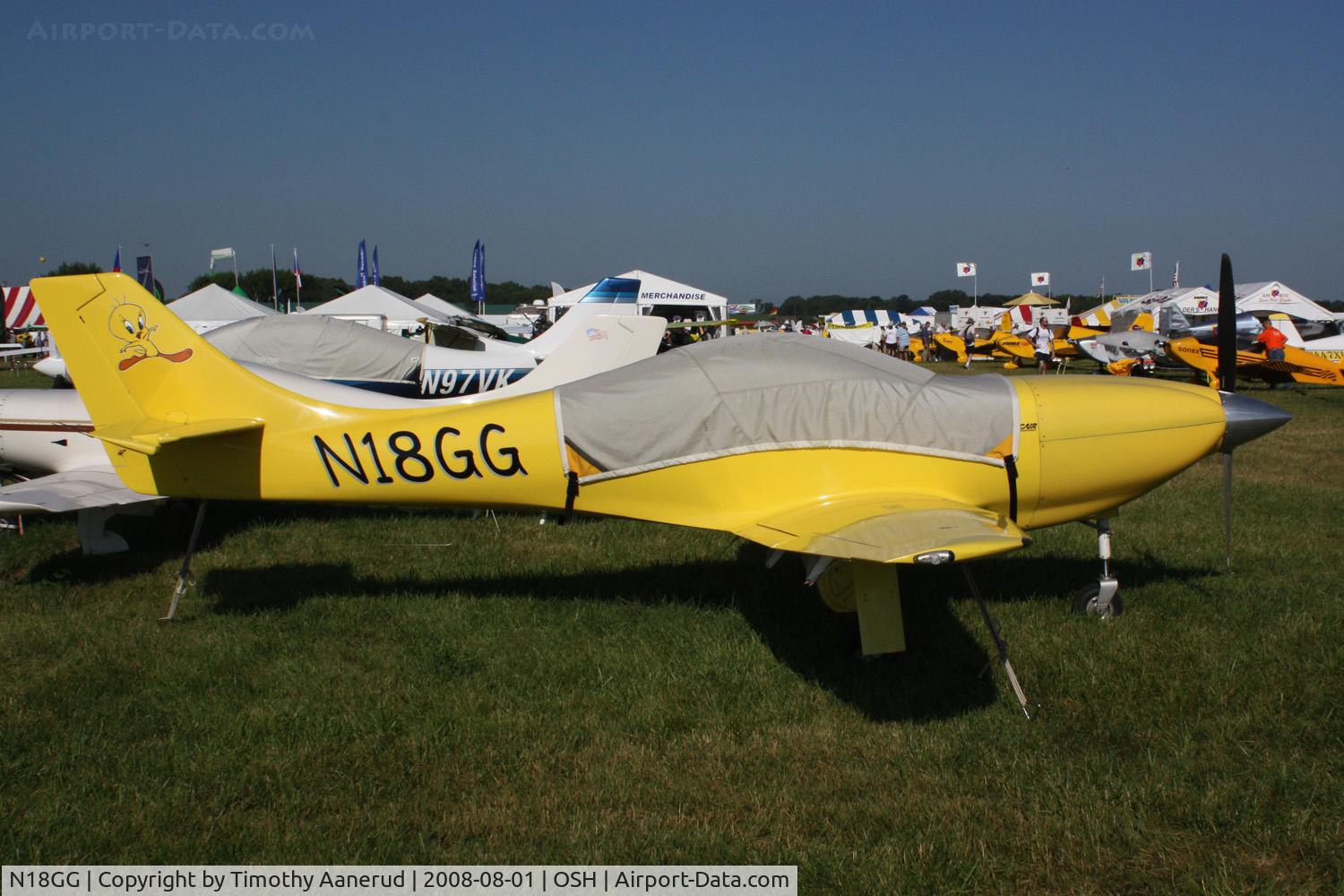 N18GG, 2002 Lancair Legacy C/N 134, EAA AirVenture 2008
