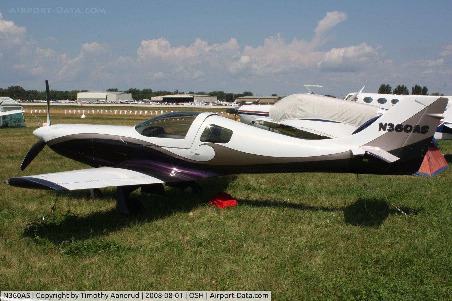 N360AS, 2002 Lancair 360 SFB C/N 977-320-817-SFB, EAA AirVenture 2008