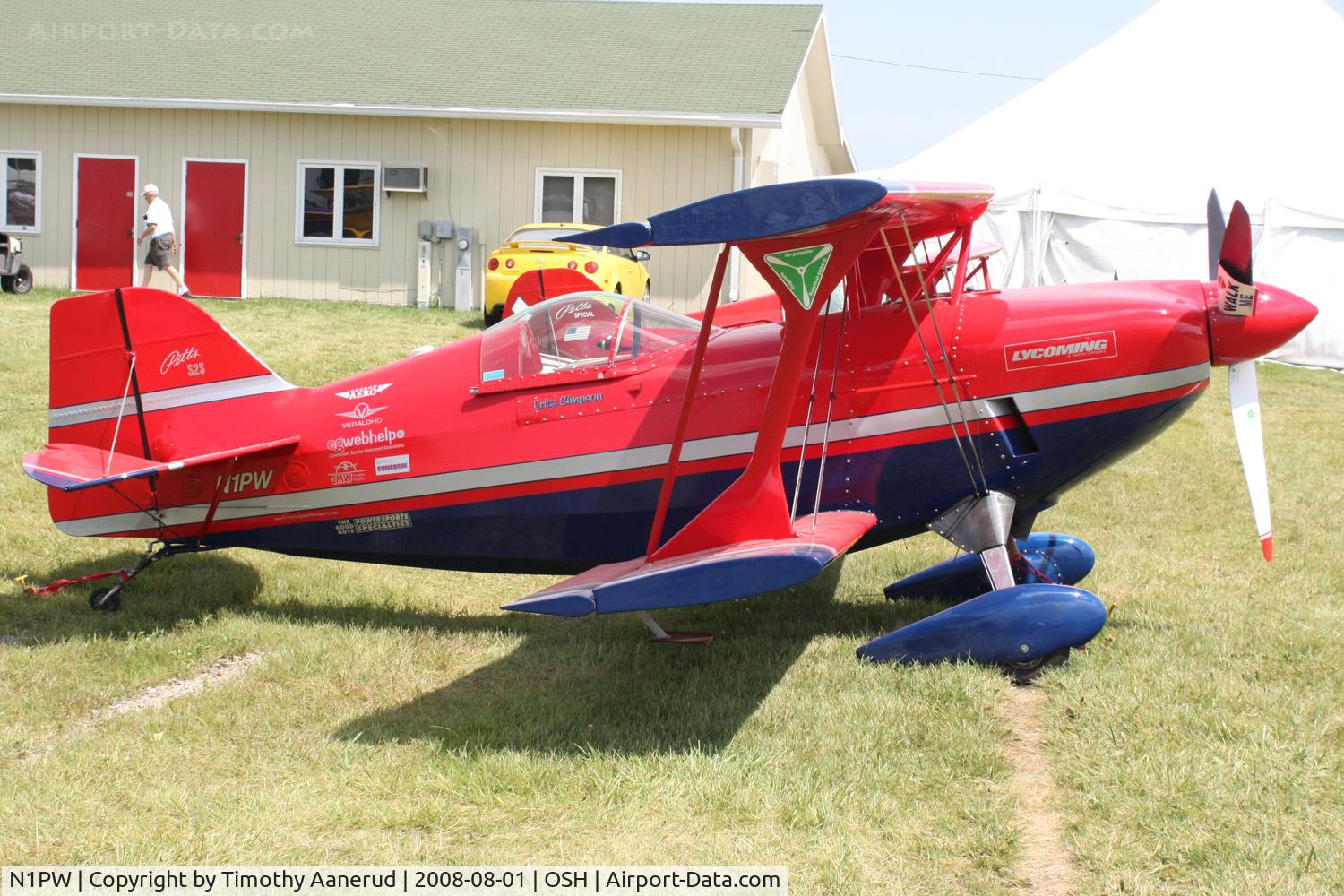 N1PW, 1979 Pitts S-2S Special C/N 1004, EAA AirVenture 2008