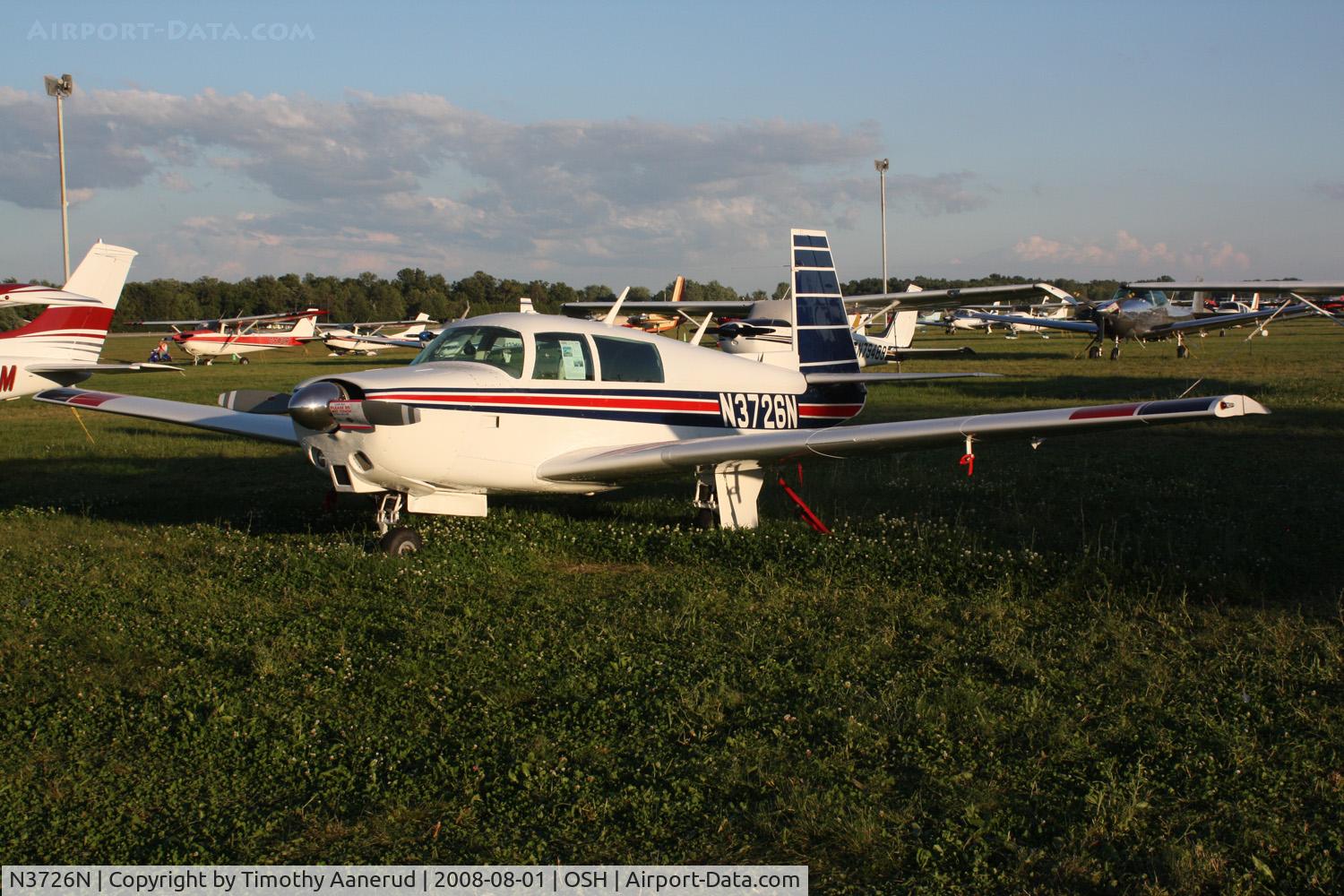 N3726N, 1968 Mooney M-20G Statesman C/N 680051, EAA AirVenture 2008