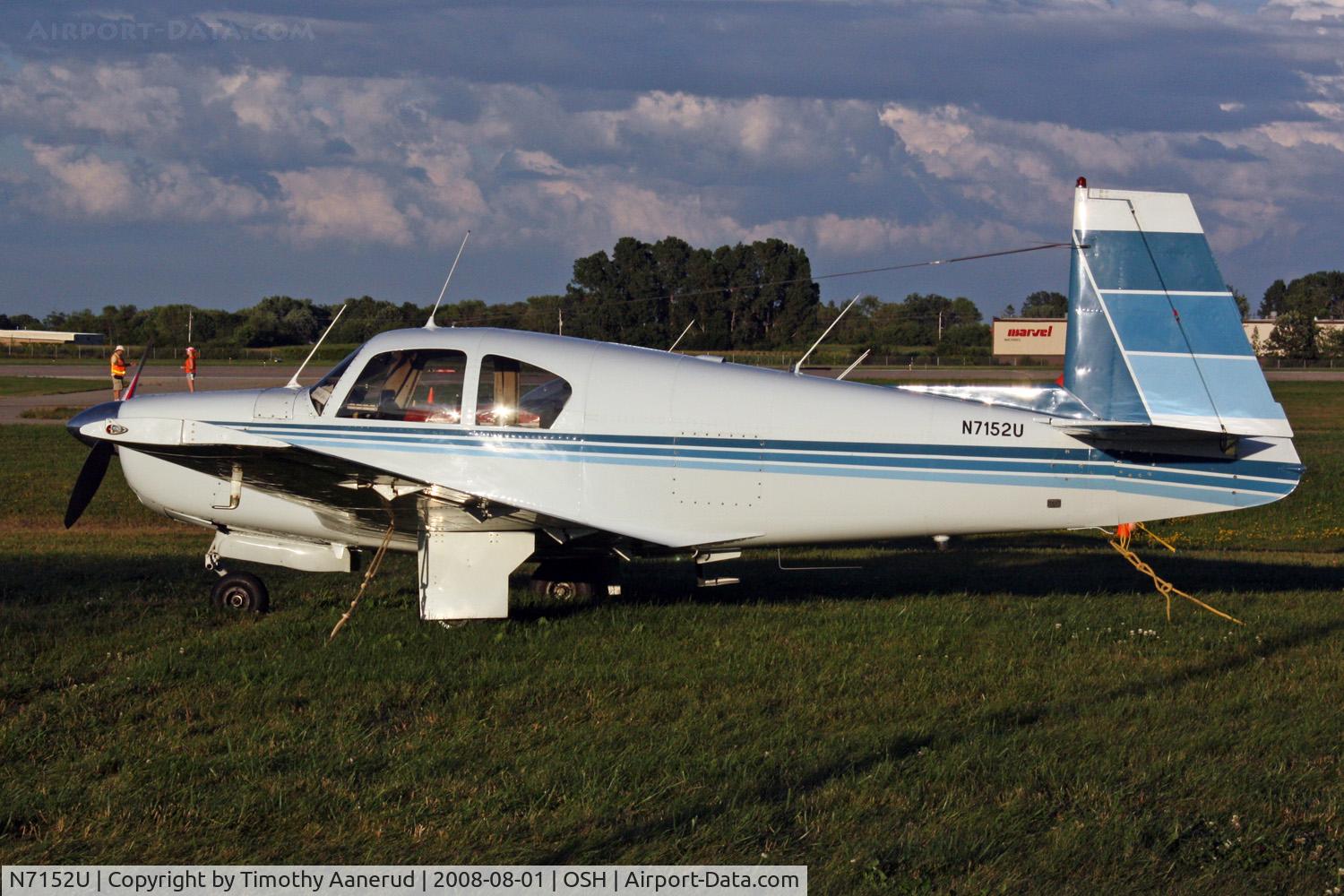 N7152U, 1964 Mooney M20E C/N 391, EAA AirVenture 2008
