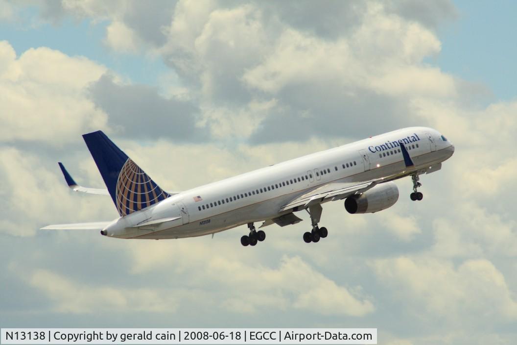 N13138, 1999 Boeing 757-224 C/N 30351, DEPART MANCHESTER