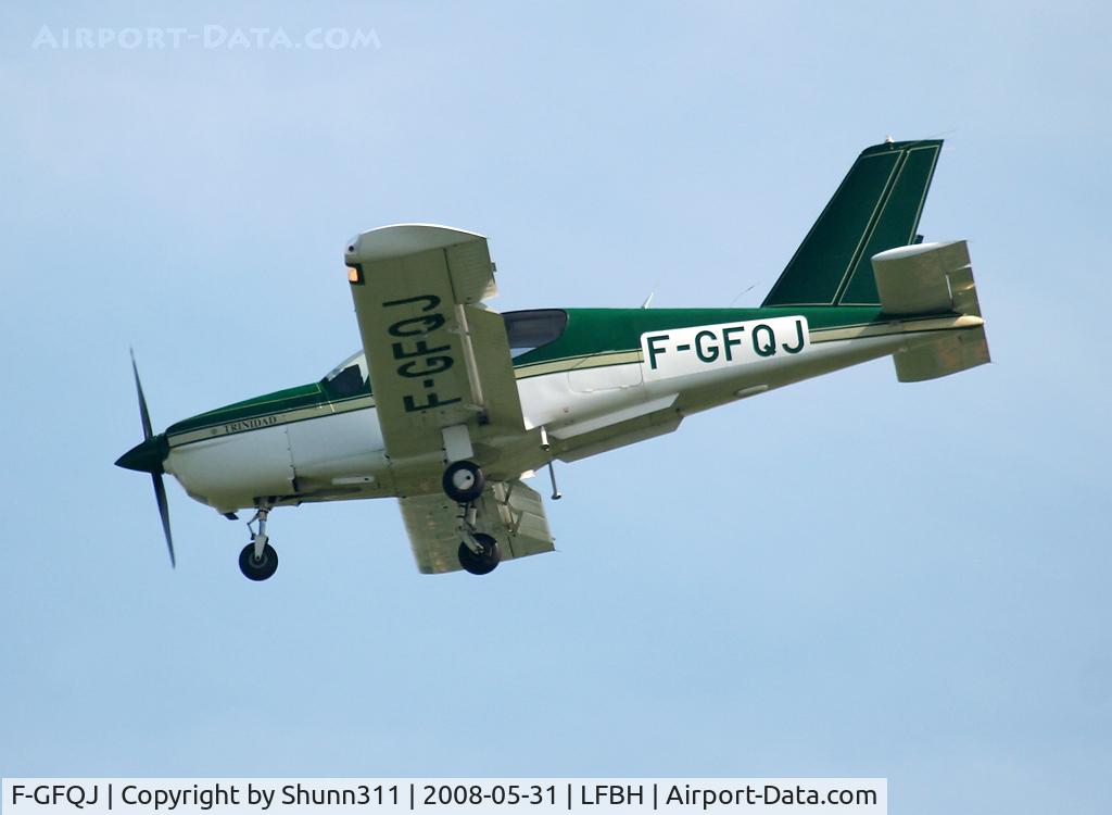 F-GFQJ, Socata TB-20 Trinidad C/N 741, Ready for landing @ LRH
