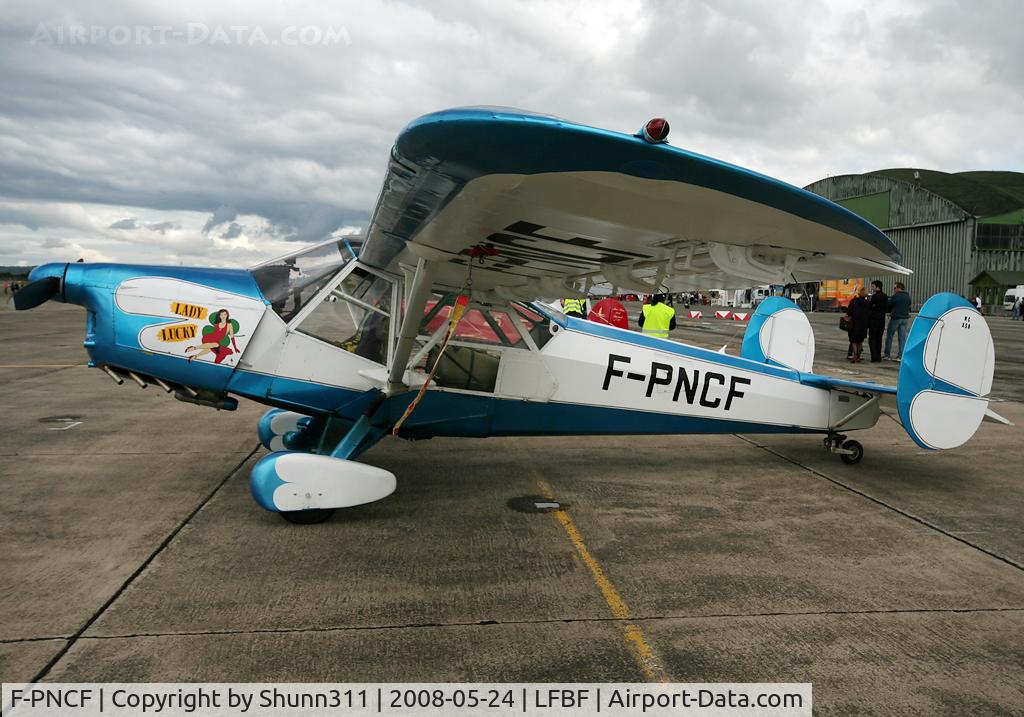F-PNCF, Nord NC-856A Norvigie C/N 13, Displayed during Air Expo Airshow 2008