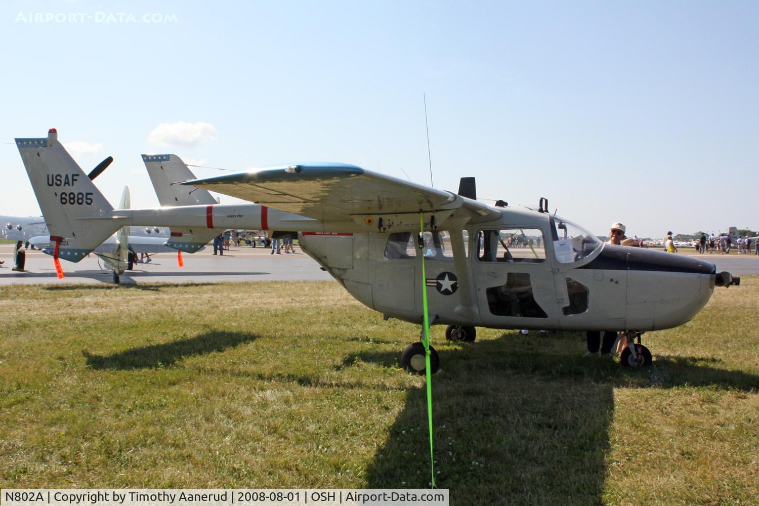 N802A, 1968 Cessna O-2A (M337B) Super Skymaster Super Skymaster C/N 337M-0174, EAA AirVenture 2008