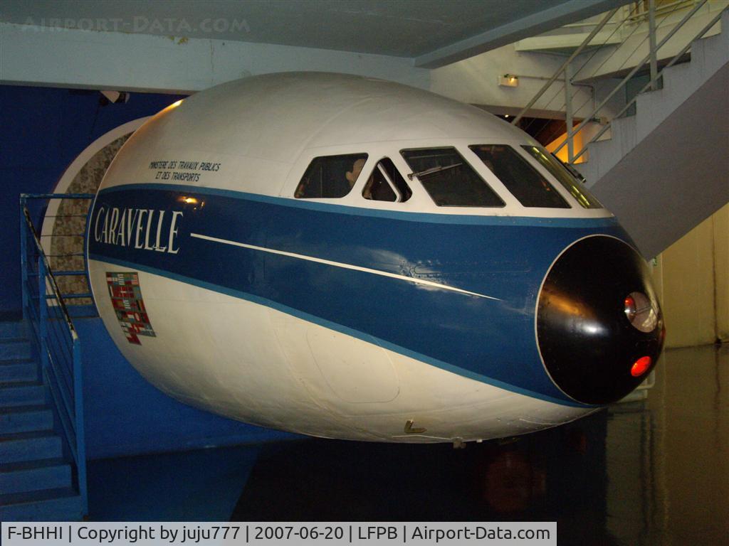 F-BHHI, Sud Aviation SE-210 Caravelle I C/N 02, on display at Le Bourget Muséum