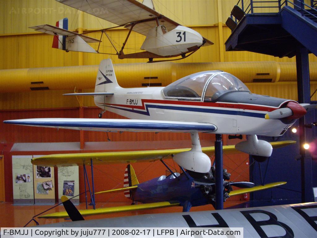 F-BMJJ, Scintex CP-1310 C3 Super Emeraude C/N 938, on display at Le Bourget Muséum