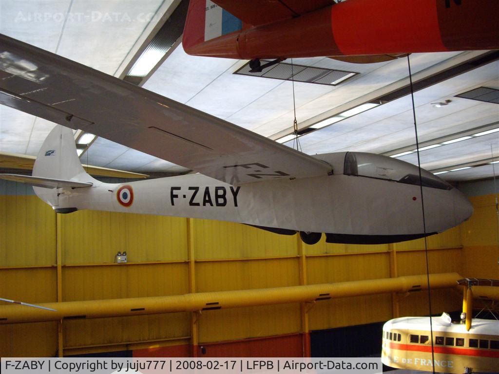 F-ZABY, Roche AIR 100, on display at Le Bourget Muséum