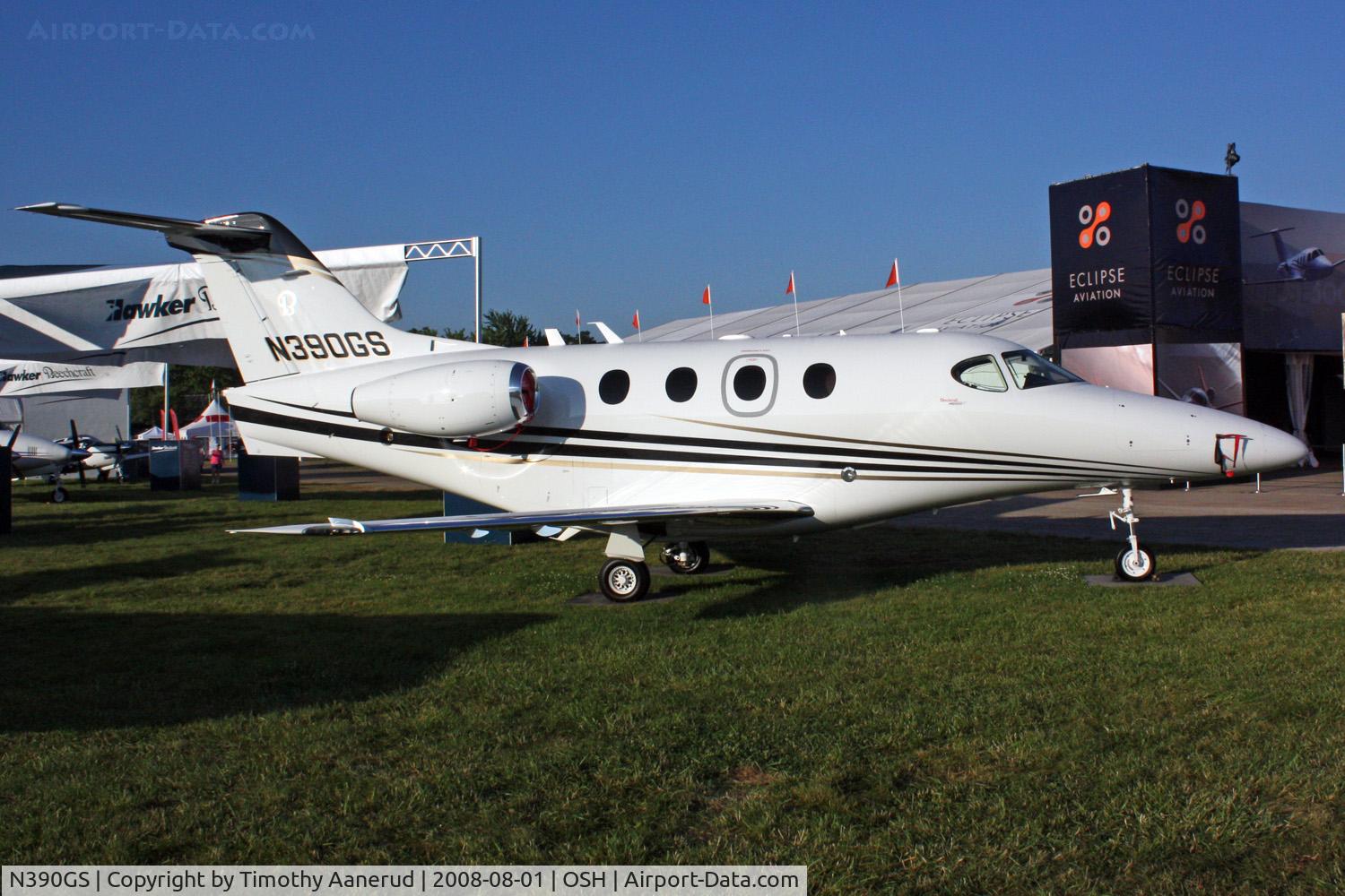 N390GS, 2008 Hawker Beechcraft Corp 390 C/N RB-231, EAA AirVenture 2008