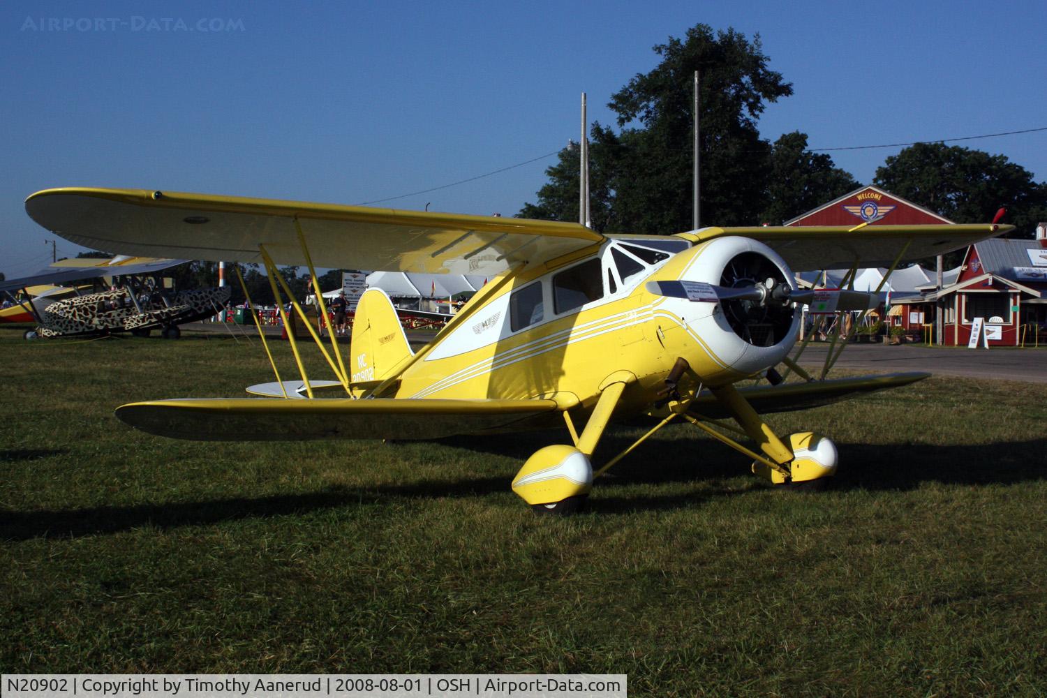 N20902, 1939 Waco ZKS-7 C/N 5214, EAA AirVenture 2008