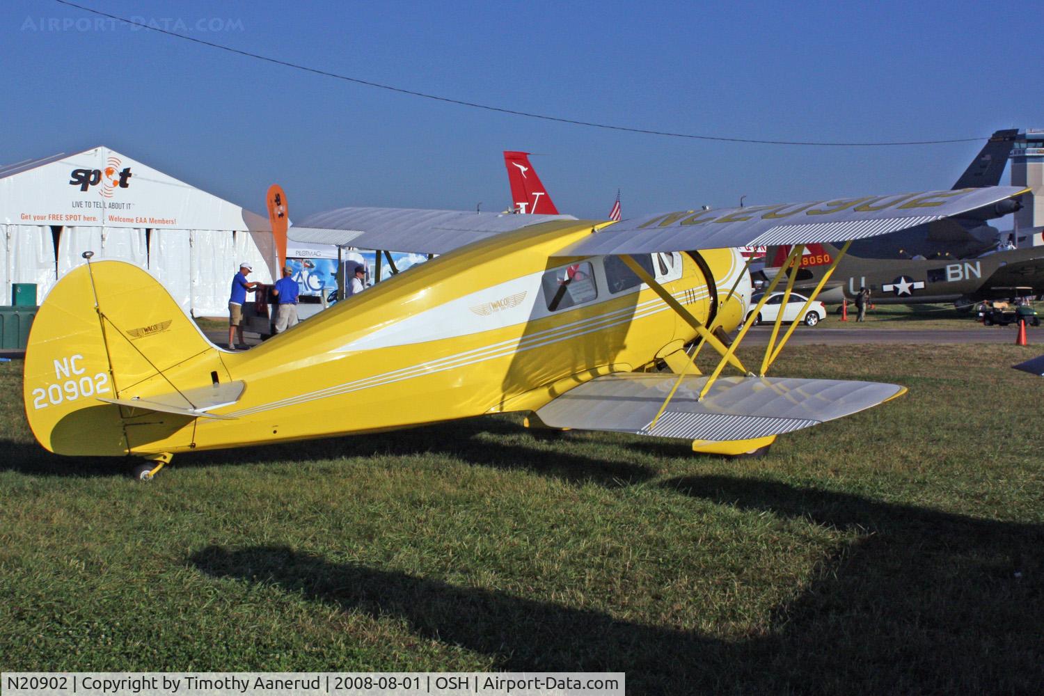 N20902, 1939 Waco ZKS-7 C/N 5214, EAA AirVenture 2008