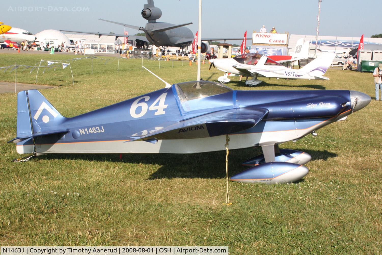 N1463J, 2002 Monnett Sonerai I C/N 109, EAA AirVenture 2008