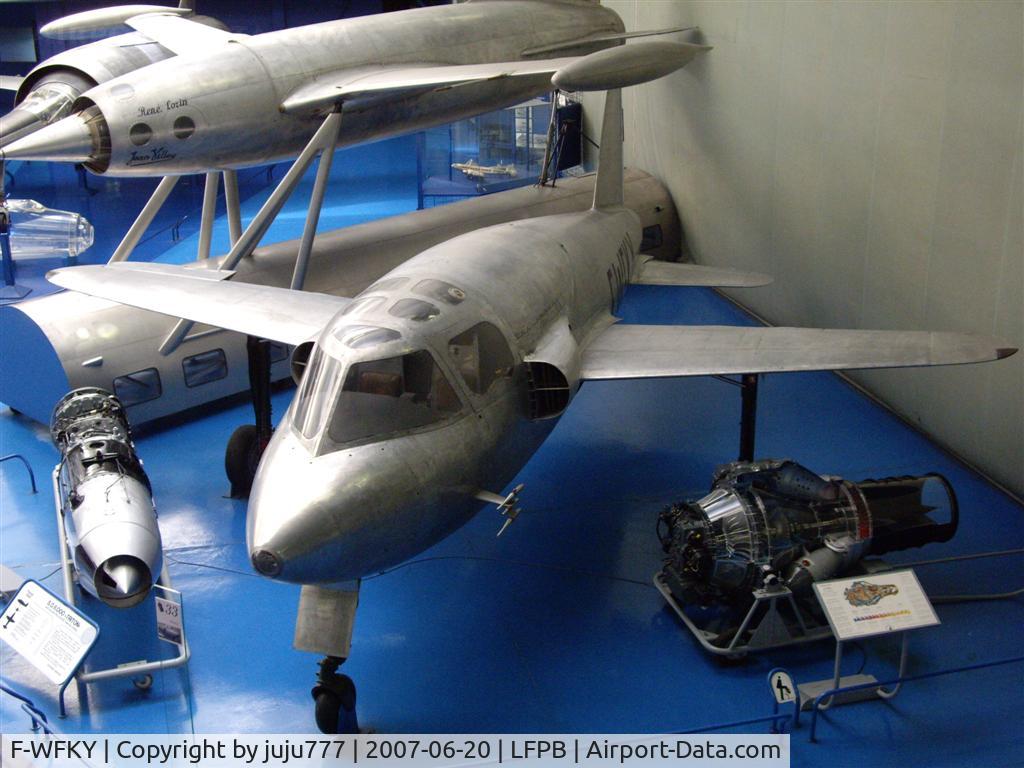 F-WFKY, SNCASO SO.6000 Triton C/N 03, on display at Le Bourget Muséum
