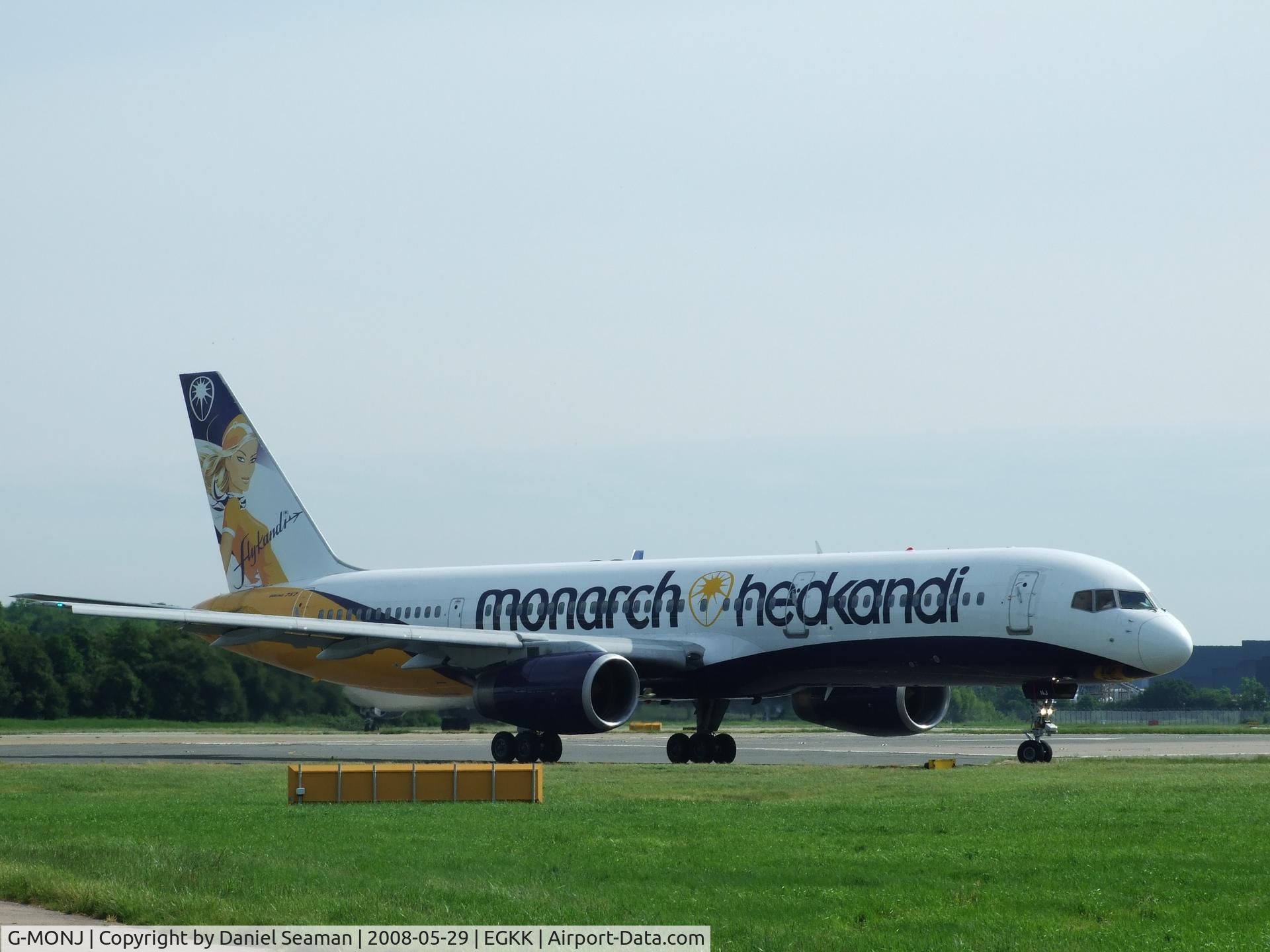 G-MONJ, 1988 Boeing 757-2T7 C/N 24104, in a new liverary.