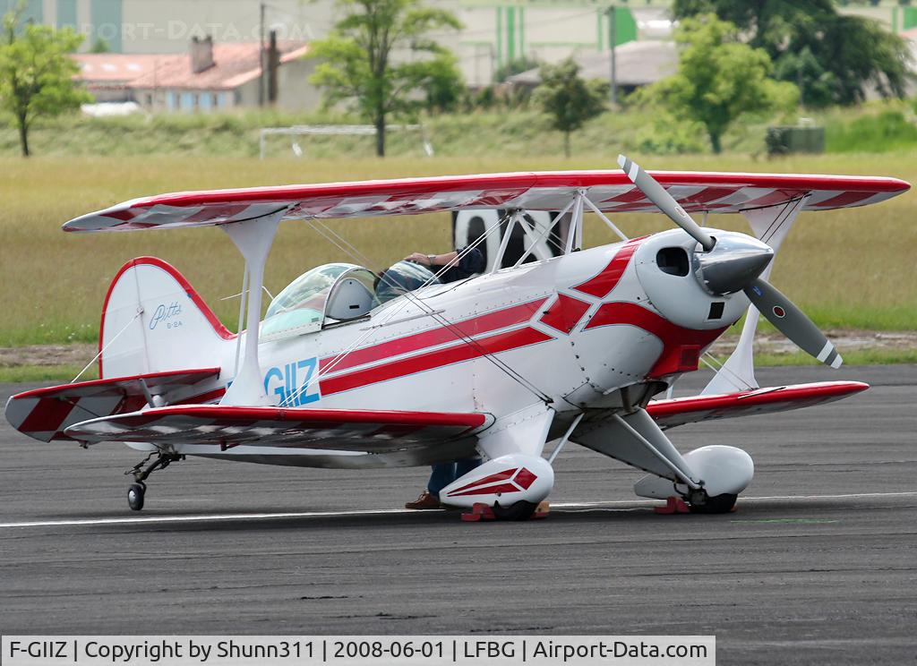 F-GIIZ, 1975 Aerotek Pitts S-2A Special C/N 2112, Used during Airshow @ CNG
