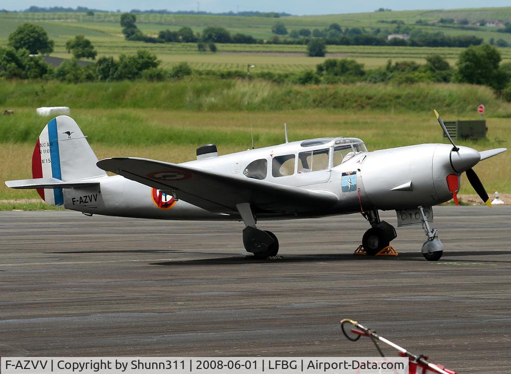 F-AZVV, 1959 Nord 1101 Noralpha C/N 15, Used during Airshow @ CNG