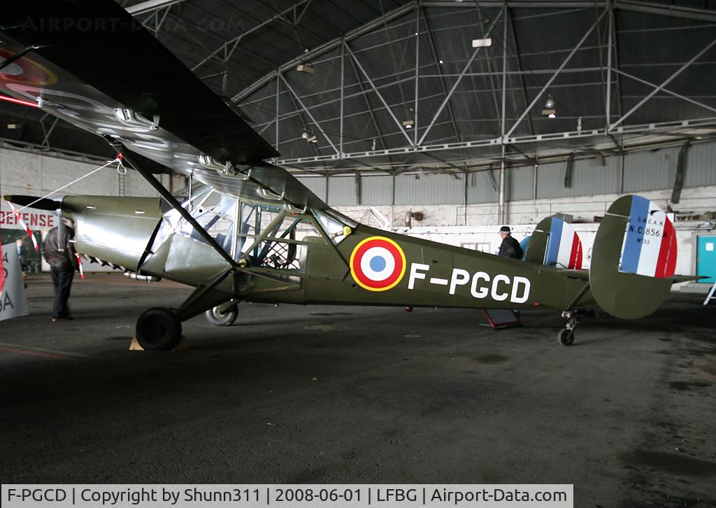 F-PGCD, Nord NC-856A Norvigie C/N 33, Displayed during CNG Airshow 2008