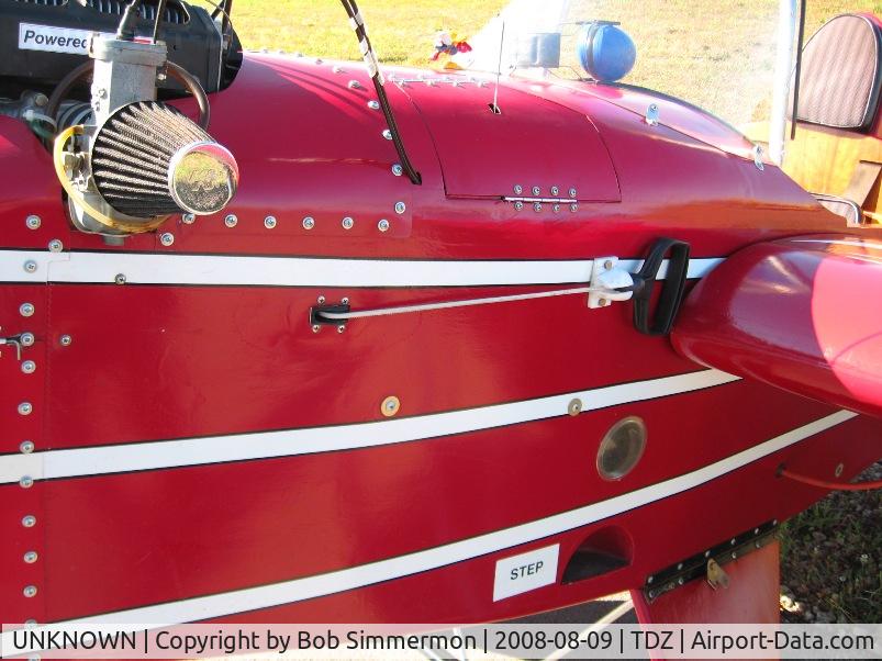 UNKNOWN, , Rope starter on a Rotax powered Minimax at Toledo EAA breakfast fly-in.