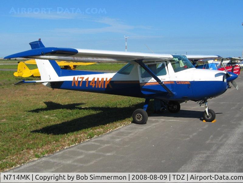 N714MK, 1977 Cessna 150M C/N 15079280, EAA breakfast fly-in at Toledo, OH.
