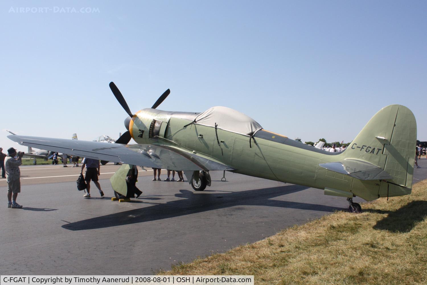 C-FGAT, 1957 Hawker Sea Fury T.20S C/N 41H/623282, EAA AirVenture 2008