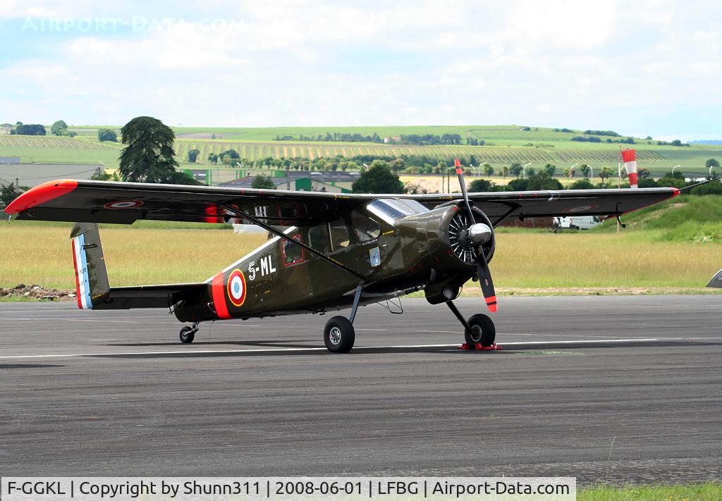 F-GGKL, 1960 Max Holste MH.1521M Broussard C/N 255, Used during CNG Airshow 2008