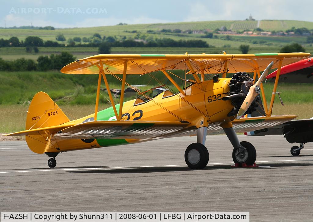 F-AZSH, 1943 Boeing A75N1 C/N 75-8726, Used during CNG Airshow 2008... A best regards to the pilot and Bruno ;-)
