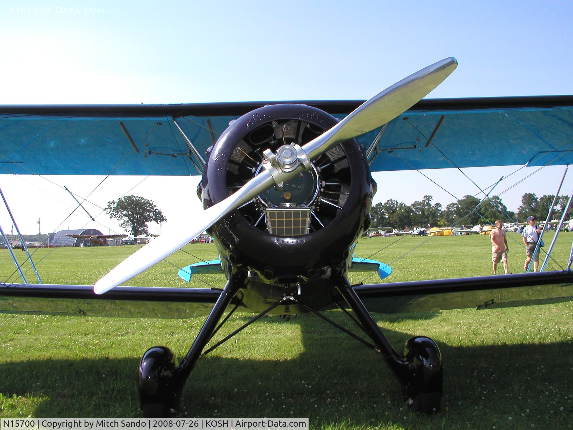 N15700, 1972 Waco YPF C/N 4375, EAA AirVenture 2008.