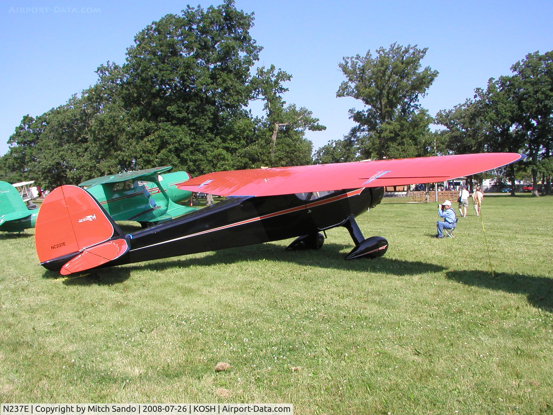 N237E, 1940 Cessna C-165 Airmaster C/N 554, EAA AirVenture 2008.