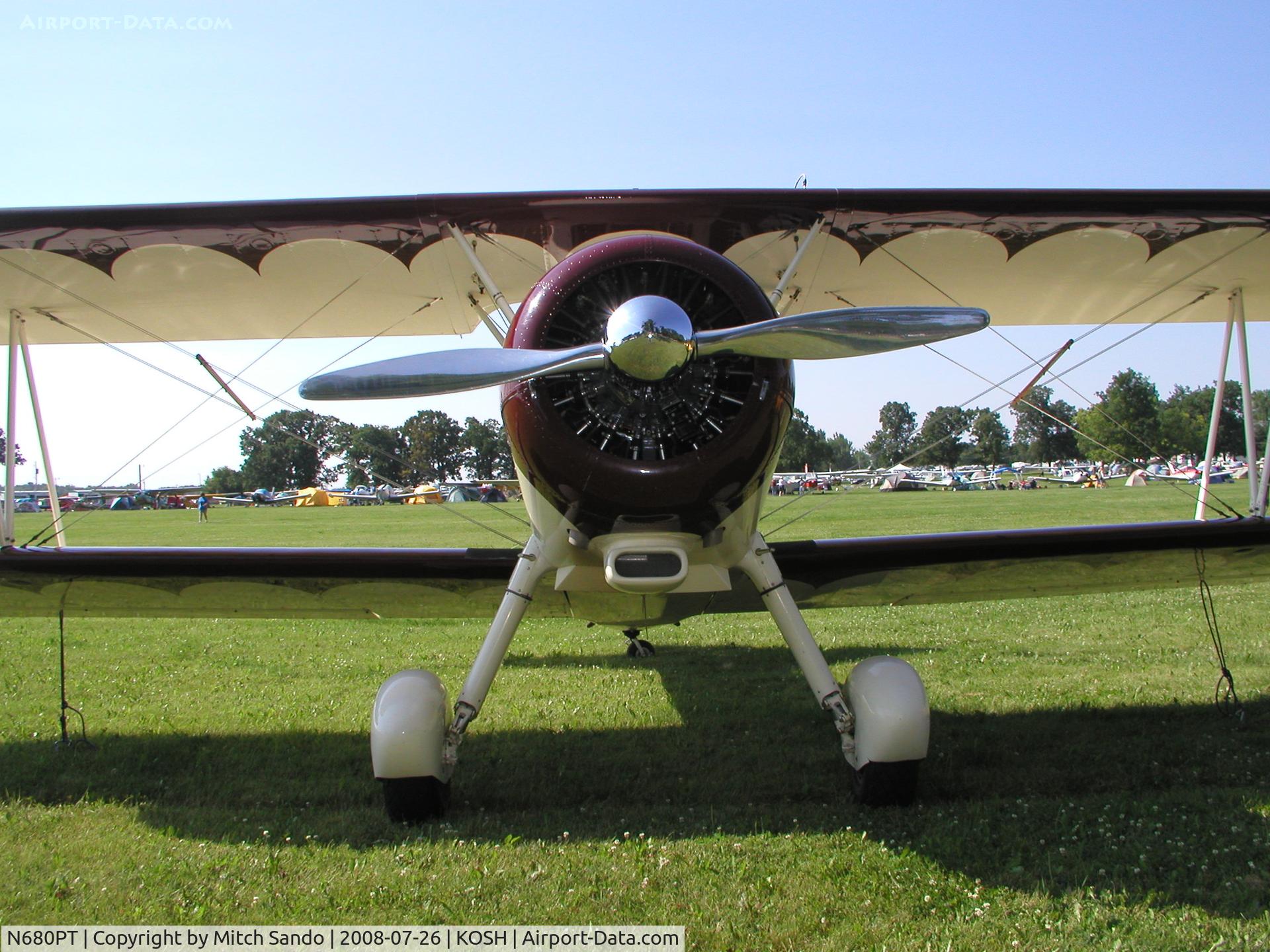 N680PT, 1944 Boeing A75N1 C/N 75-2028, EAA AirVenture 2008.