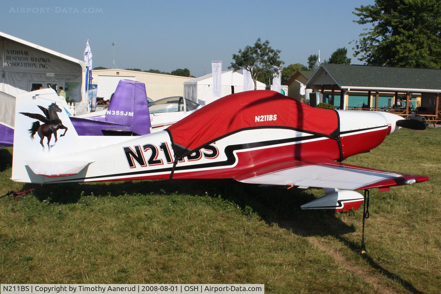 N211BS, 2005 Mustang Aeronautics Mustang II C/N M-II-1241, EAA AirVenture 2008