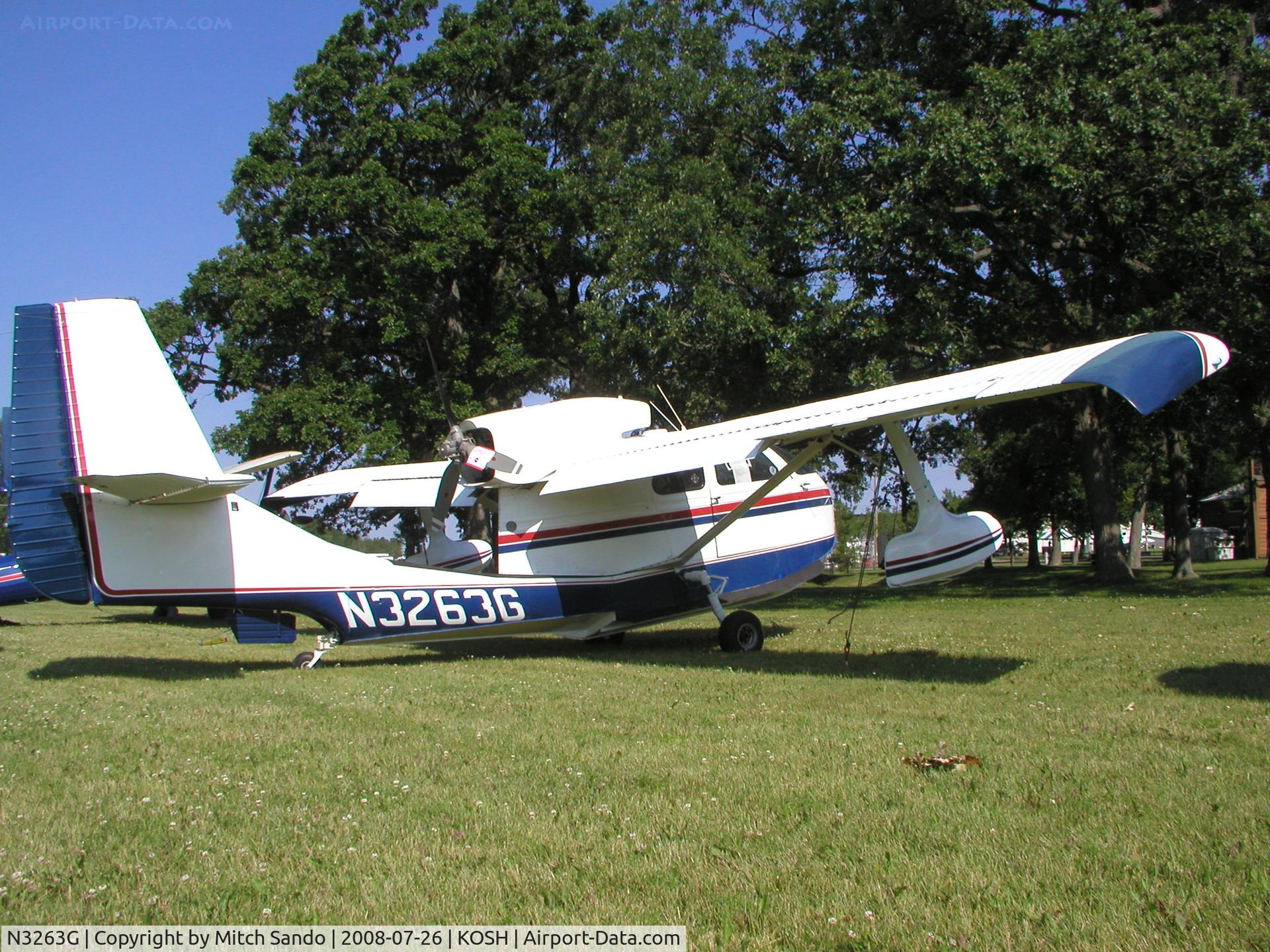 N3263G, 1947 Republic RC-3 Seabee C/N 361, EAA AirVenture 2008.