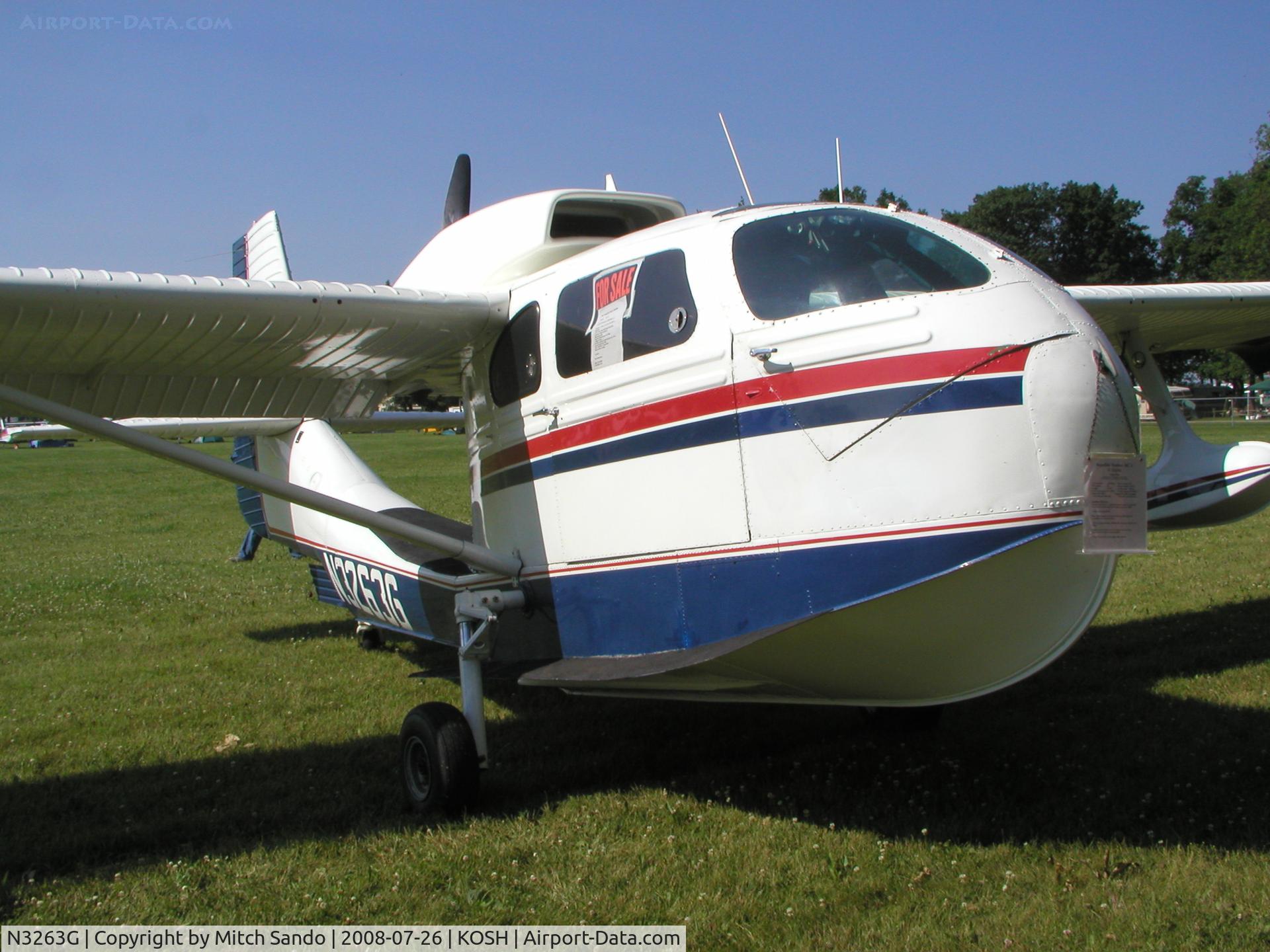 N3263G, 1947 Republic RC-3 Seabee C/N 361, EAA AirVenture 2008.