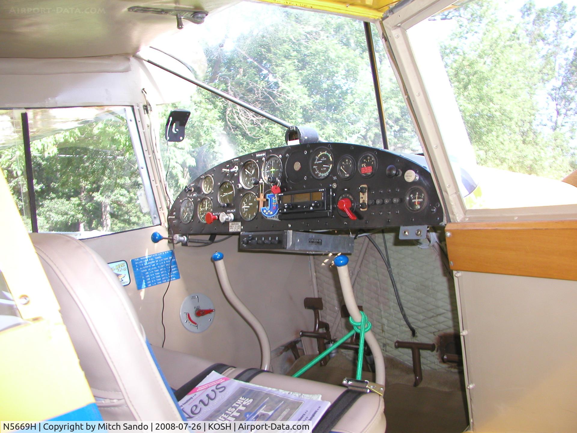 N5669H, 1949 Piper PA-16 Clipper C/N 16-280, EAA AirVenture 2008.