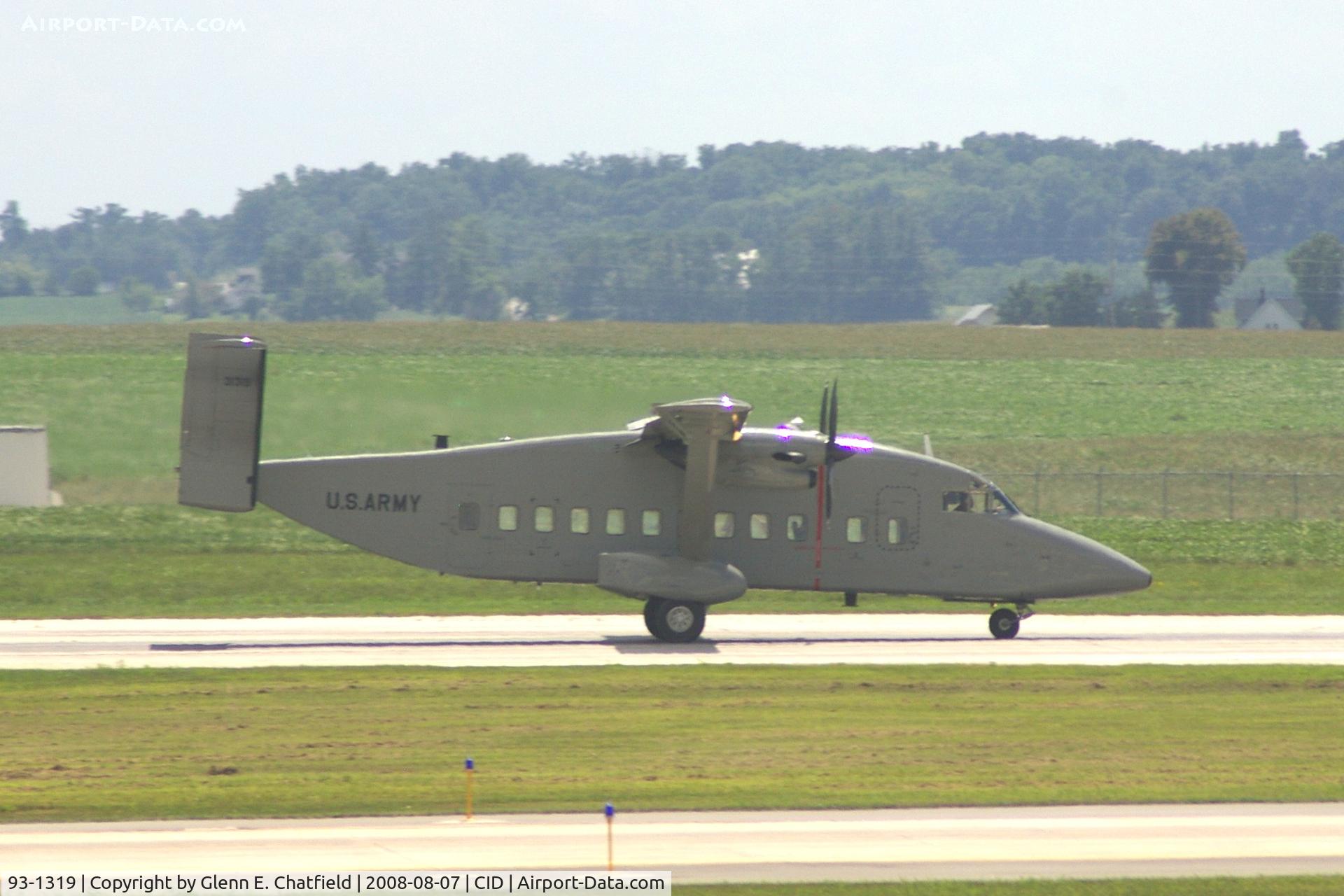 93-1319, 1993 Short C-23B Sherpa C/N AK-003, C-23B on take-off roll, Runway 27