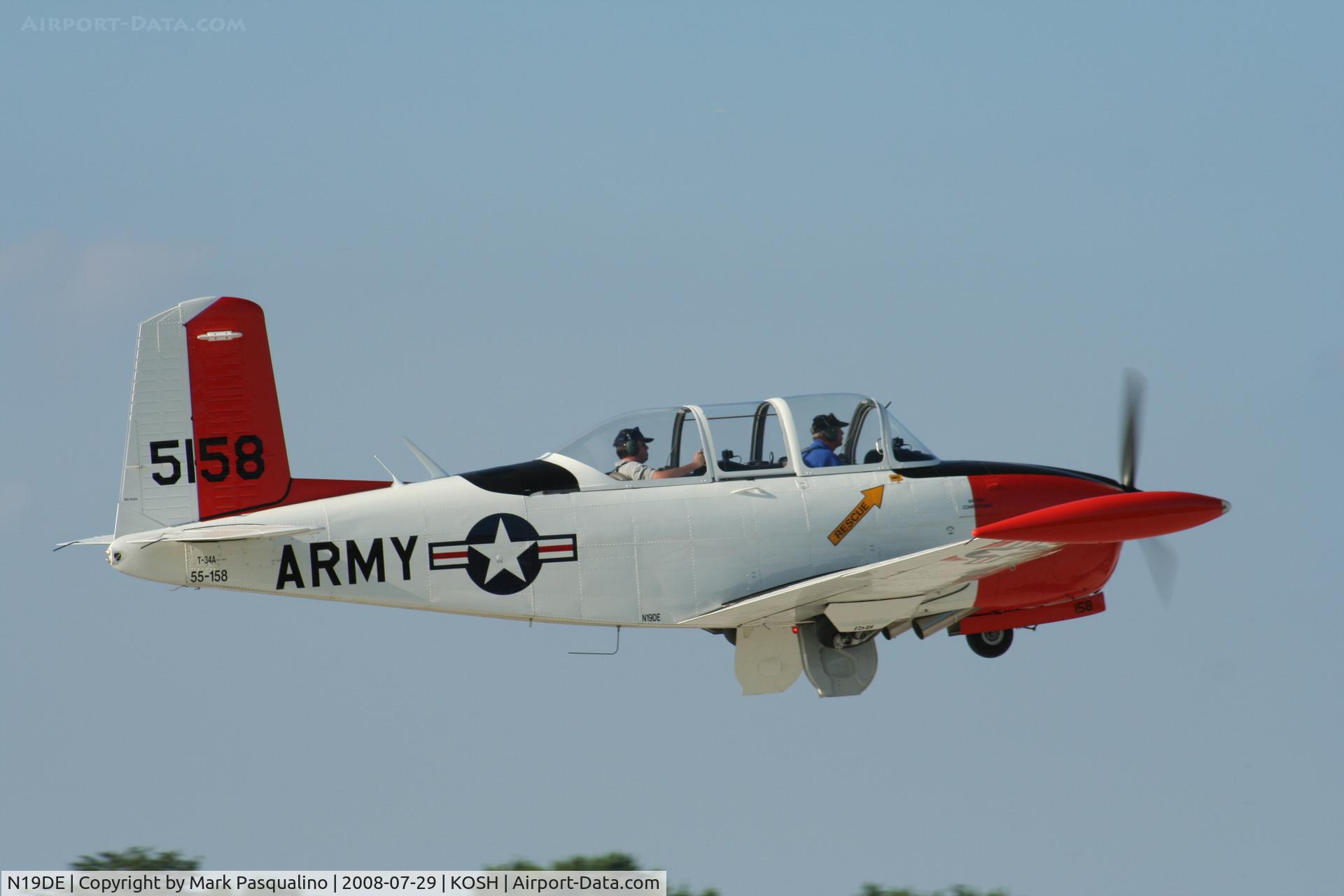 N19DE, 1961 Beech A45 Mentor C/N G-715, Beech T-34A