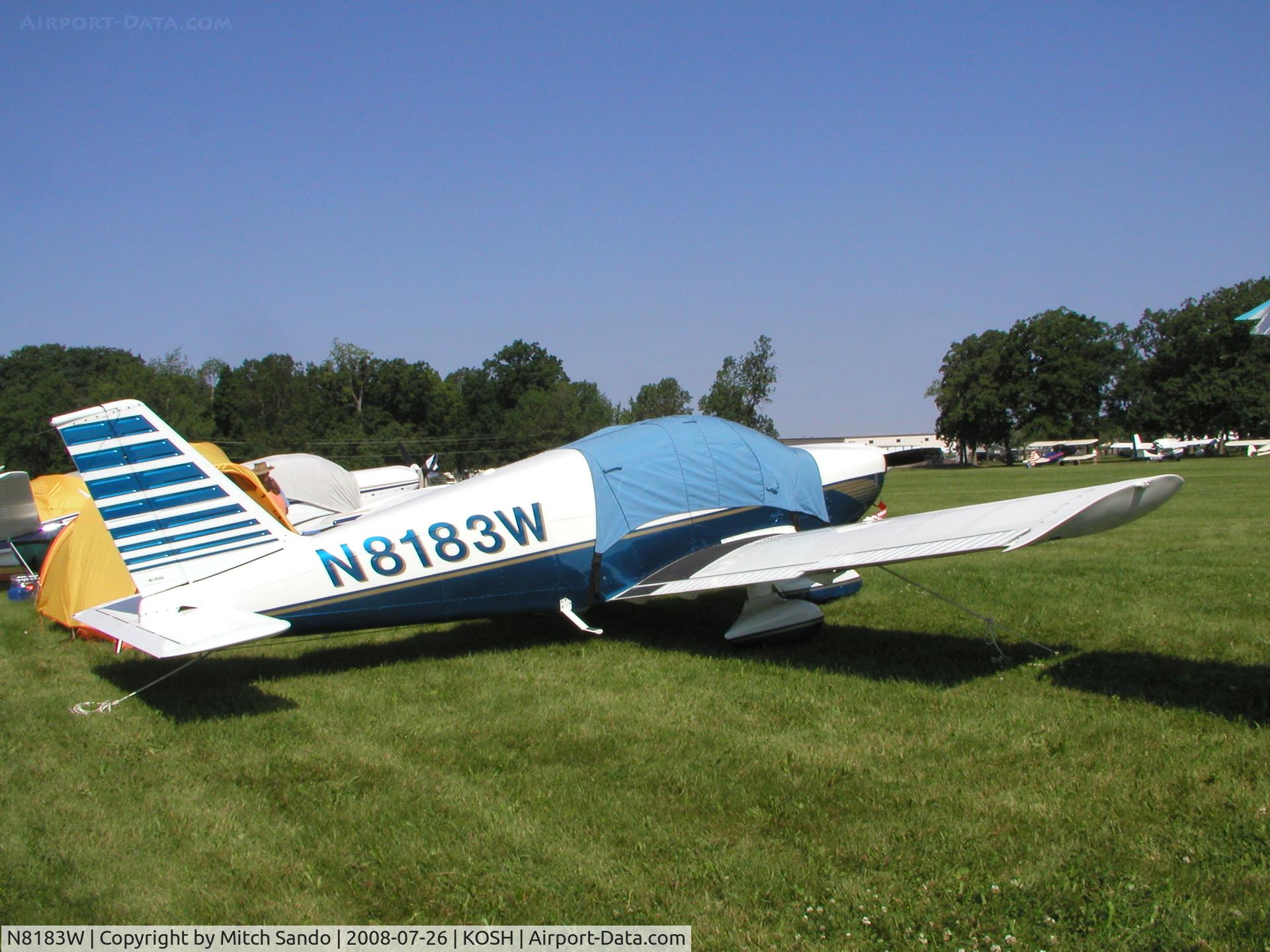 N8183W, 1965 Piper PA-28-180 C/N 28-2309, EAA AirVenture 2008.