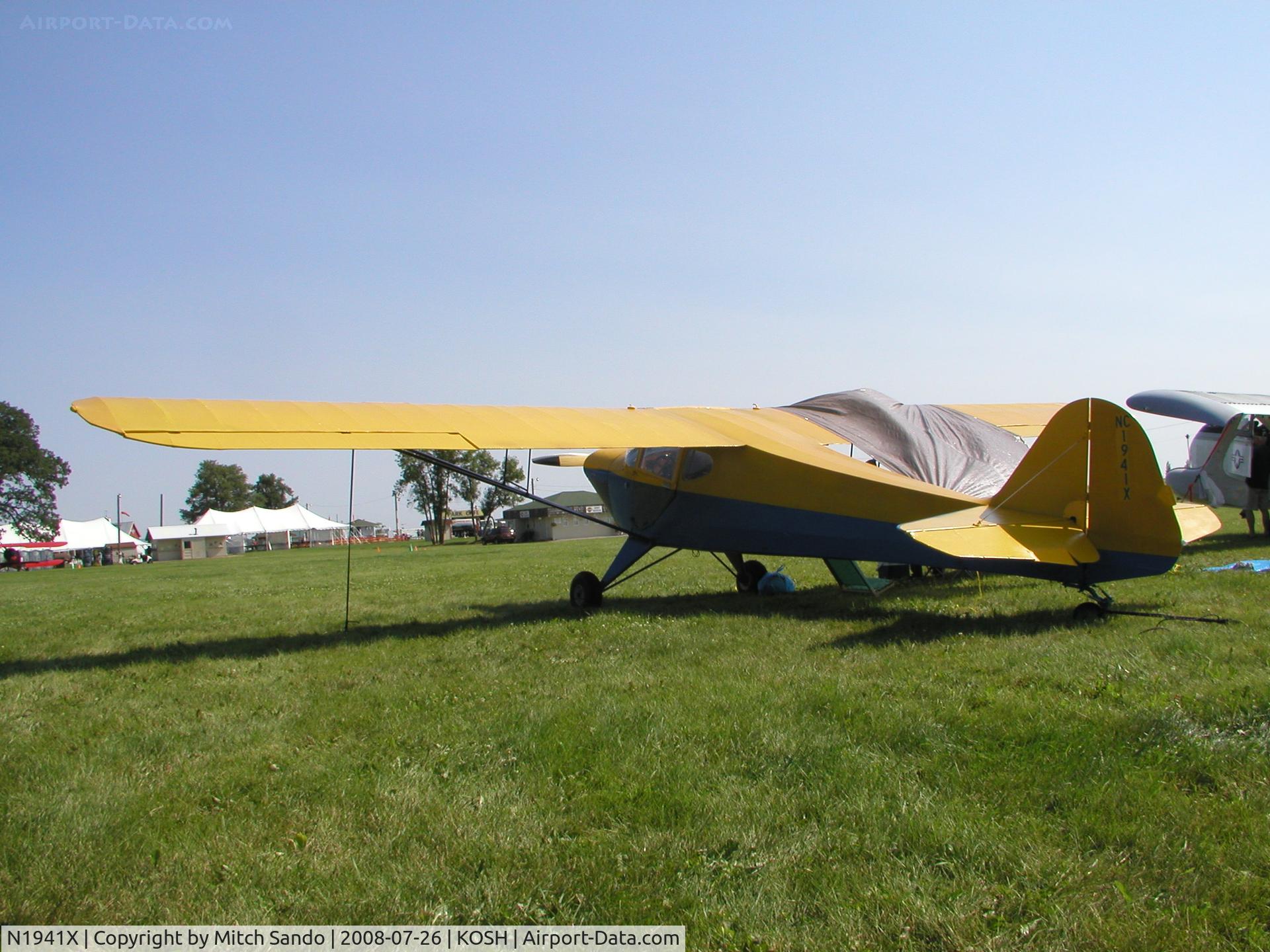 N1941X, Taylorcraft BC-12-65 C/N 2558, EAA AirVenture 2008.