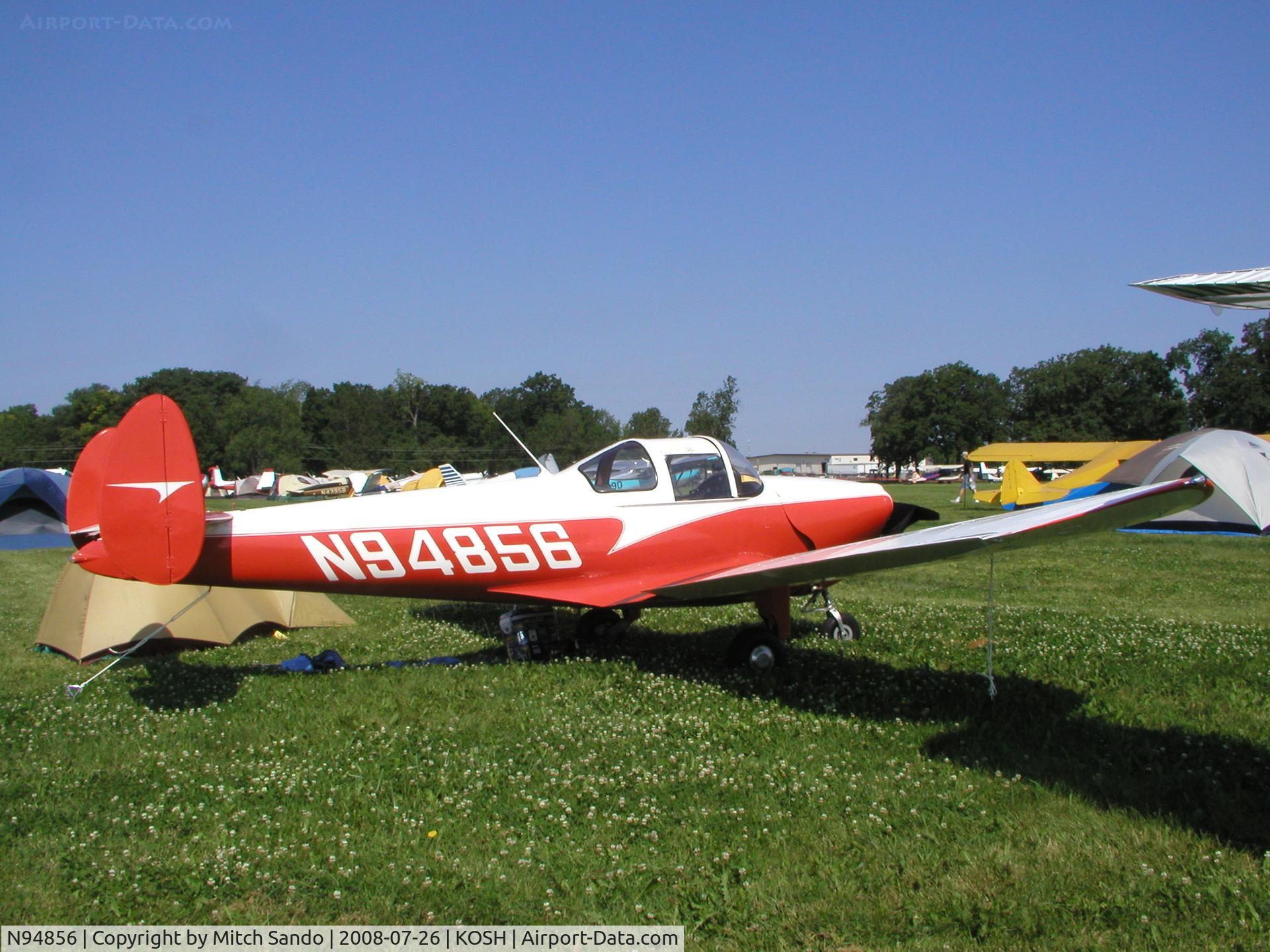 N94856, 1948 Erco 415E Ercoupe C/N 4980, EAA AirVenture 2008.