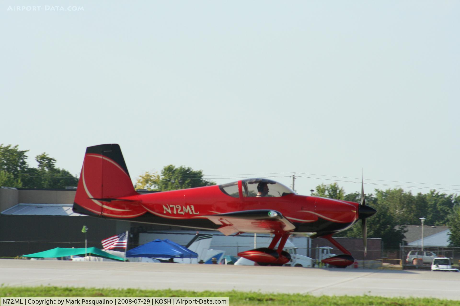 N72ML, 2007 Vans RV-7A C/N 70928, RV-7A