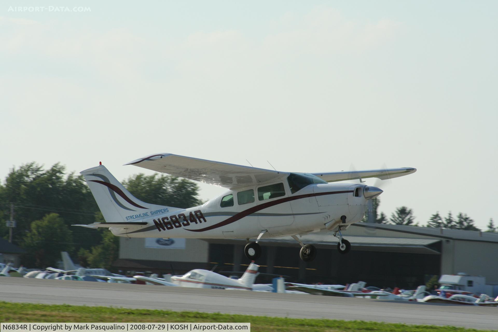 N6834R, 1966 Cessna T210G Turbo Centurion C/N T210-0234, Cessna T210