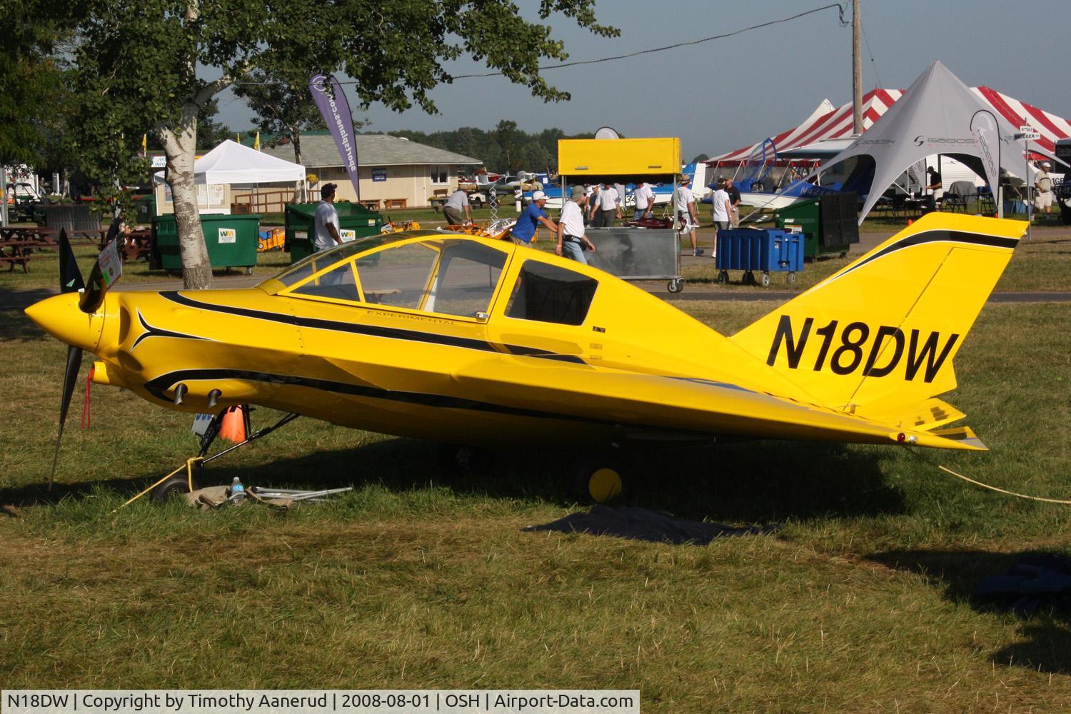 N18DW, 1972 Dyke JD-2 Delta C/N 1093, EAA AirVenture 2008